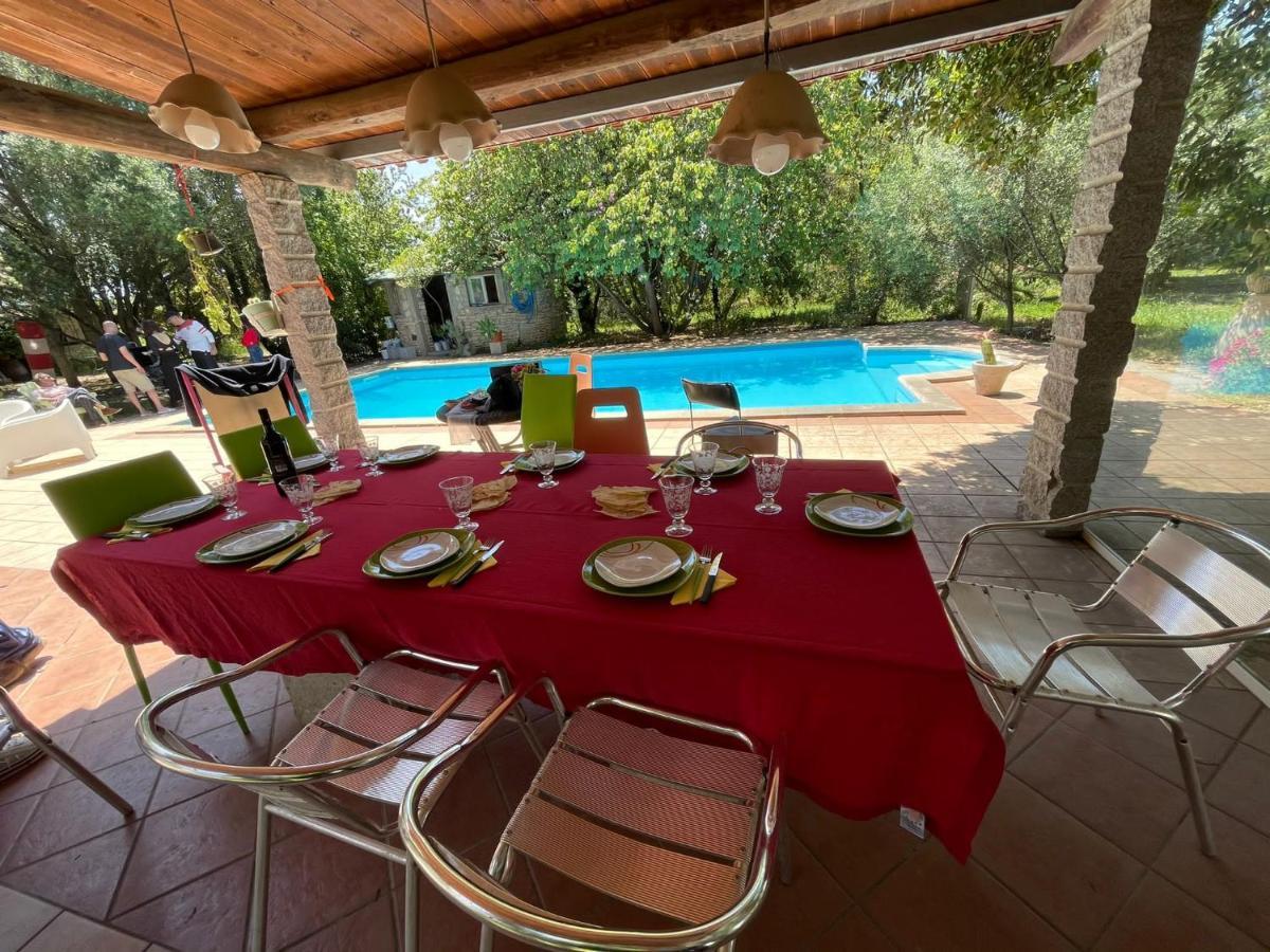 Big Relax Apartment With Swimming Pool And A Peaceful Garden In A Private Villa Sestu Exterior foto